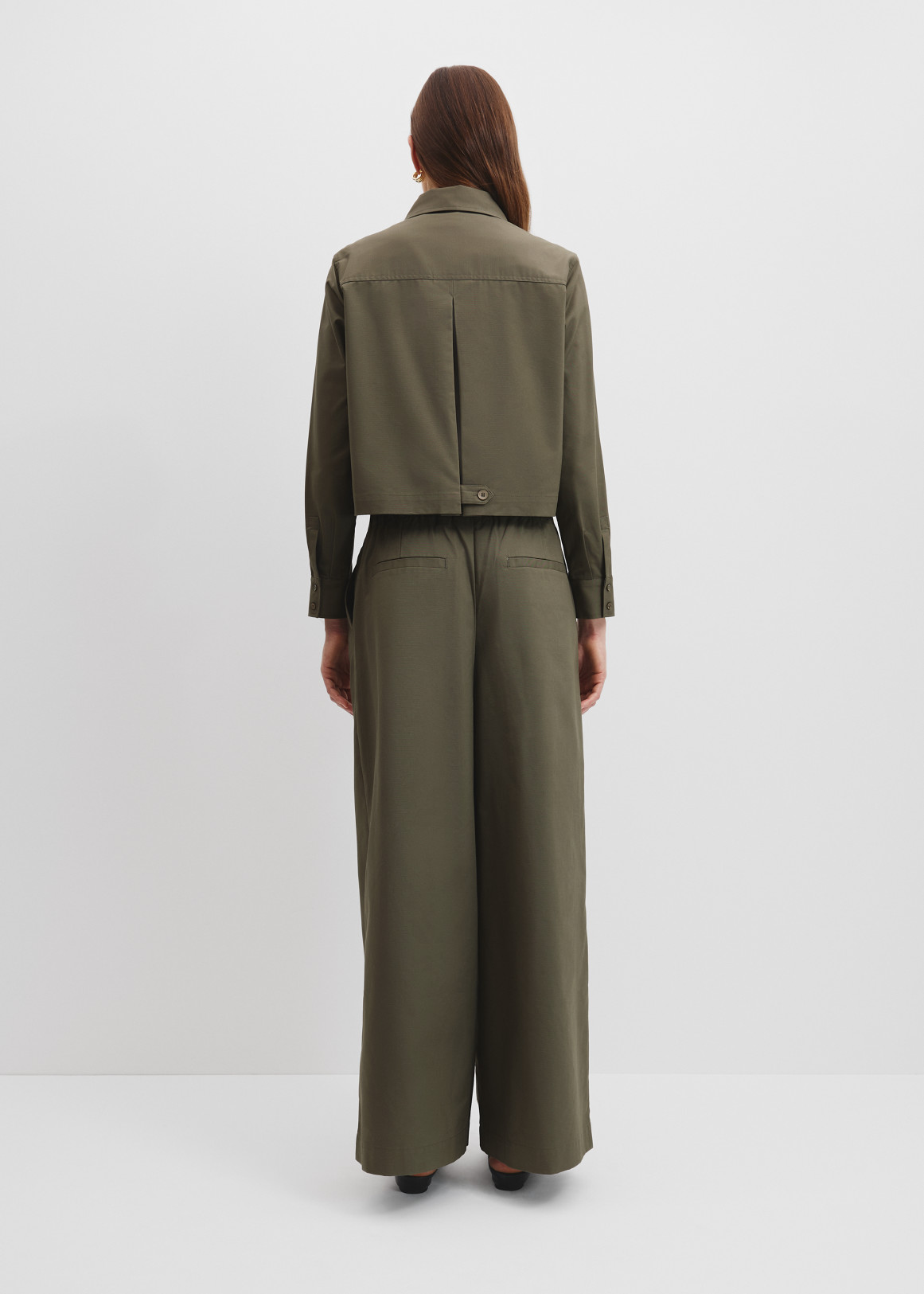 Zip-Through Crop Shirt | Woolworths.co.za