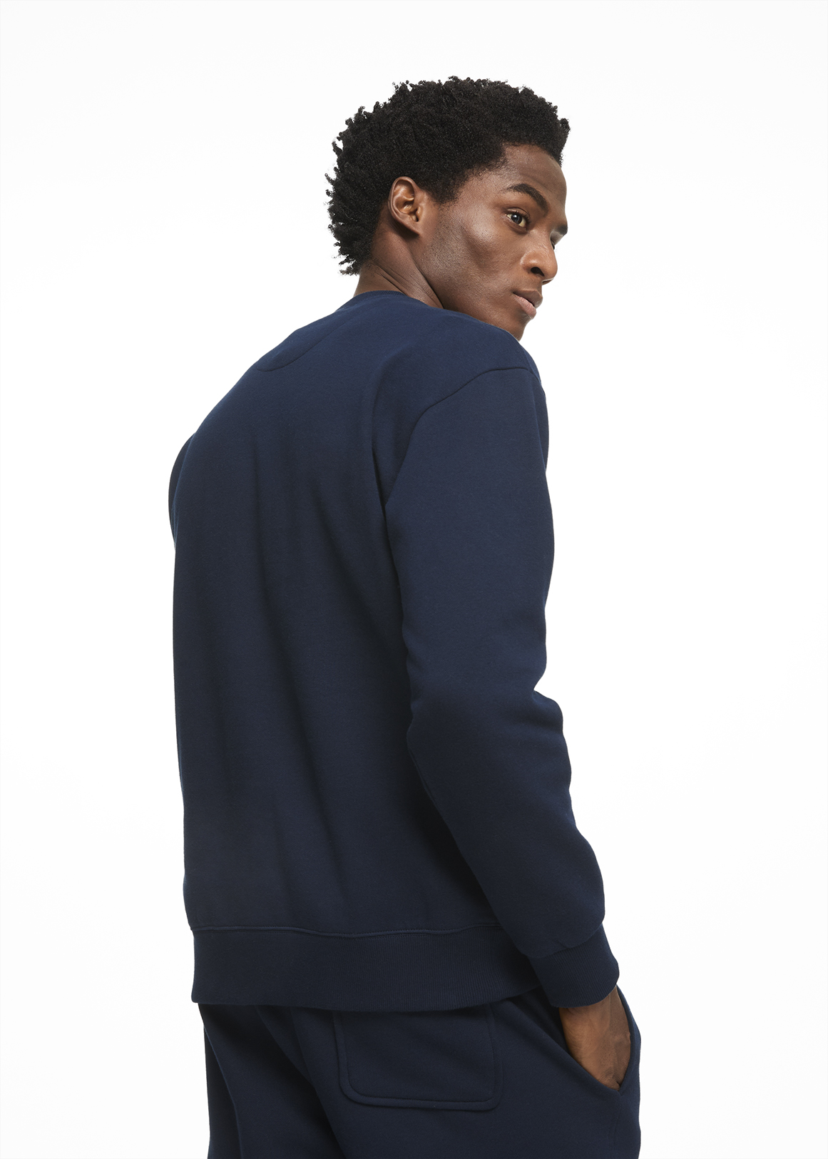 Slim Fit Fleece Sweatshirt | Woolworths.co.za