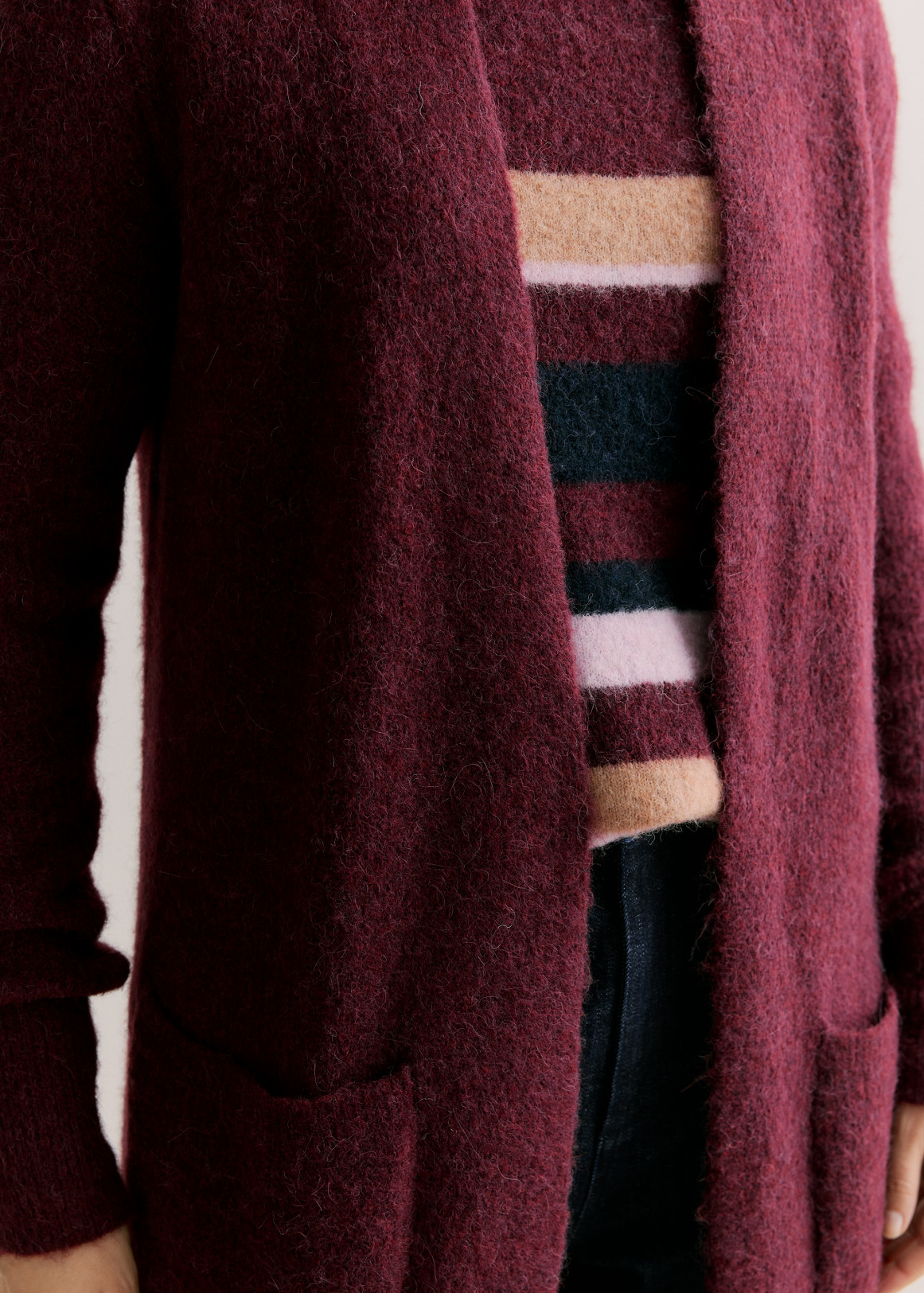 Alpaca Merino Blend Longline Cardigan | Woolworths.co.za