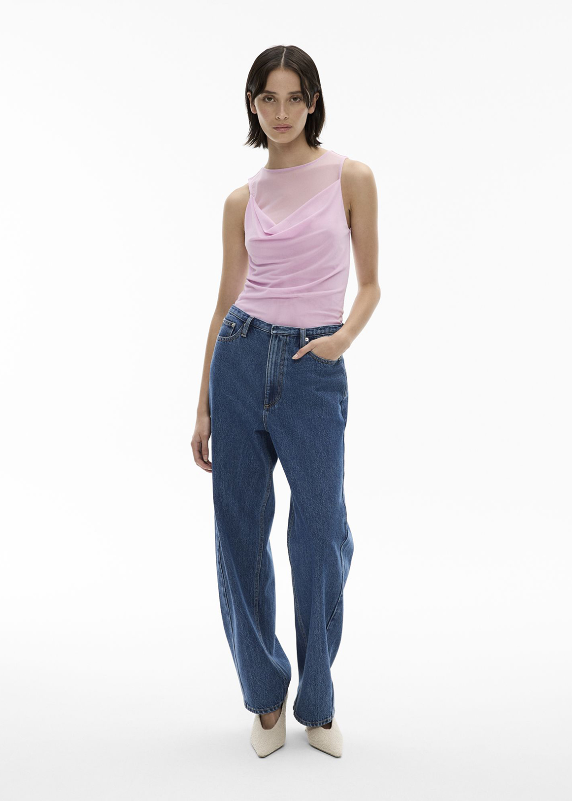 Drape Cowl Tank | Woolworths.co.za
