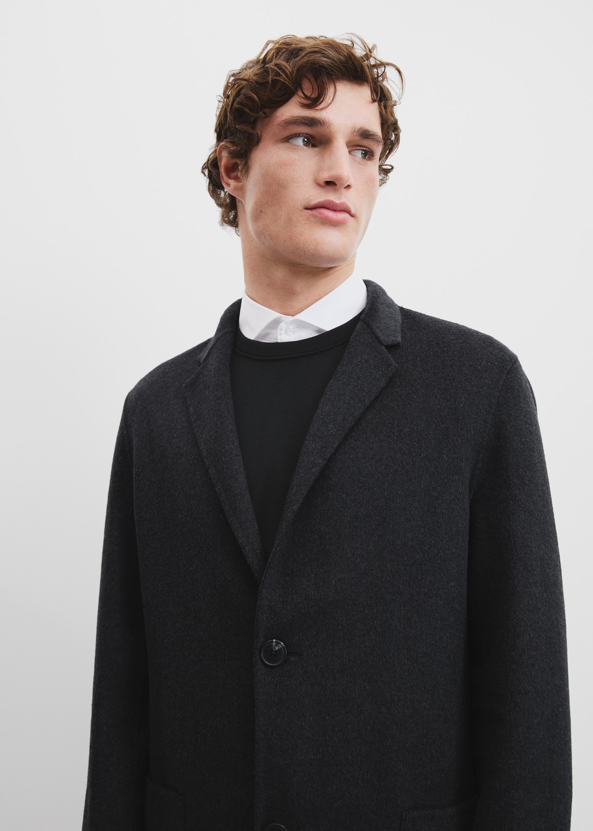 Recycled Wool Blend Double Faced Coat | Woolworths.co.za