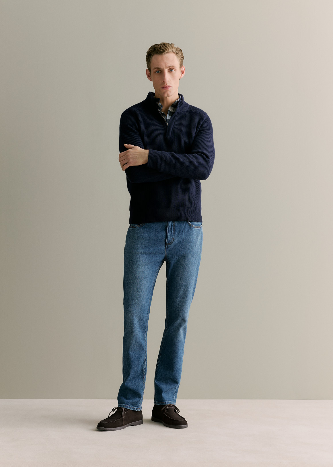 Regular Fit Brushed Buffalo Check Shirt | Woolworths.co.za