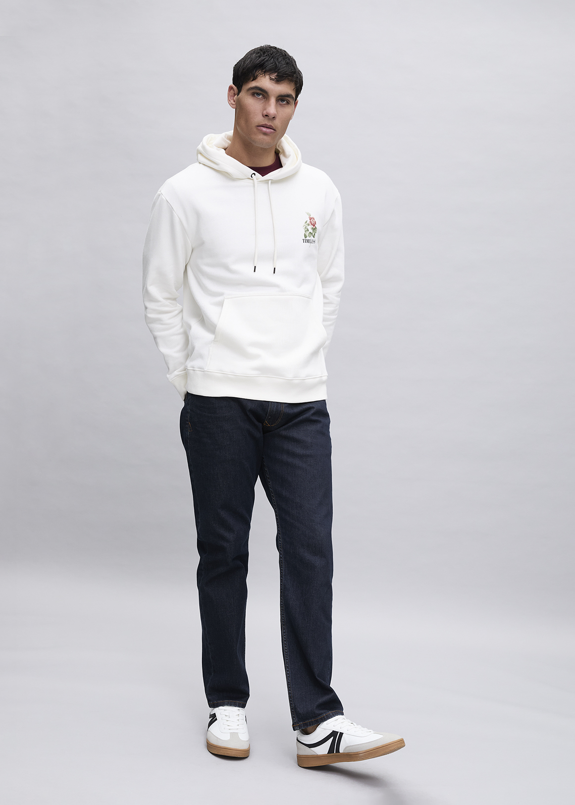ぷゆ Timeless Slogan Relaxed Fleece Hoodie | Woolworths.co.za