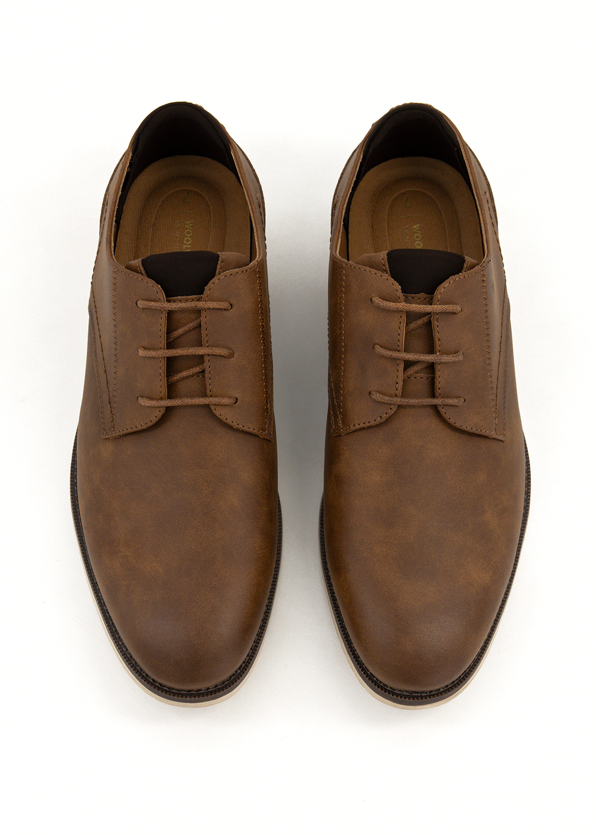 Faux Leather Derby Shoes | Woolworths.co.za
