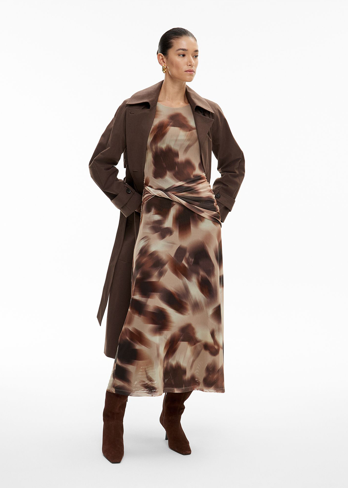 Mesh Twist Front Dress | Woolworths.co.za Mesh Twist Front Dress | Woolworths.co.za