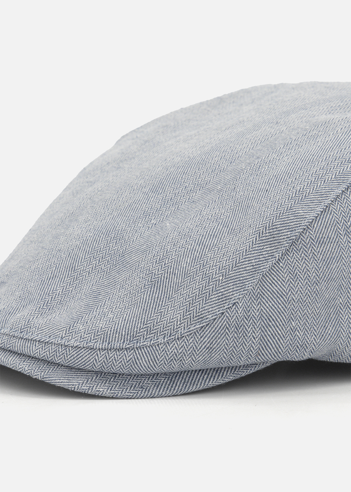 Micro Herringbone Linen Blend Flap Cap | Woolworths.co.za