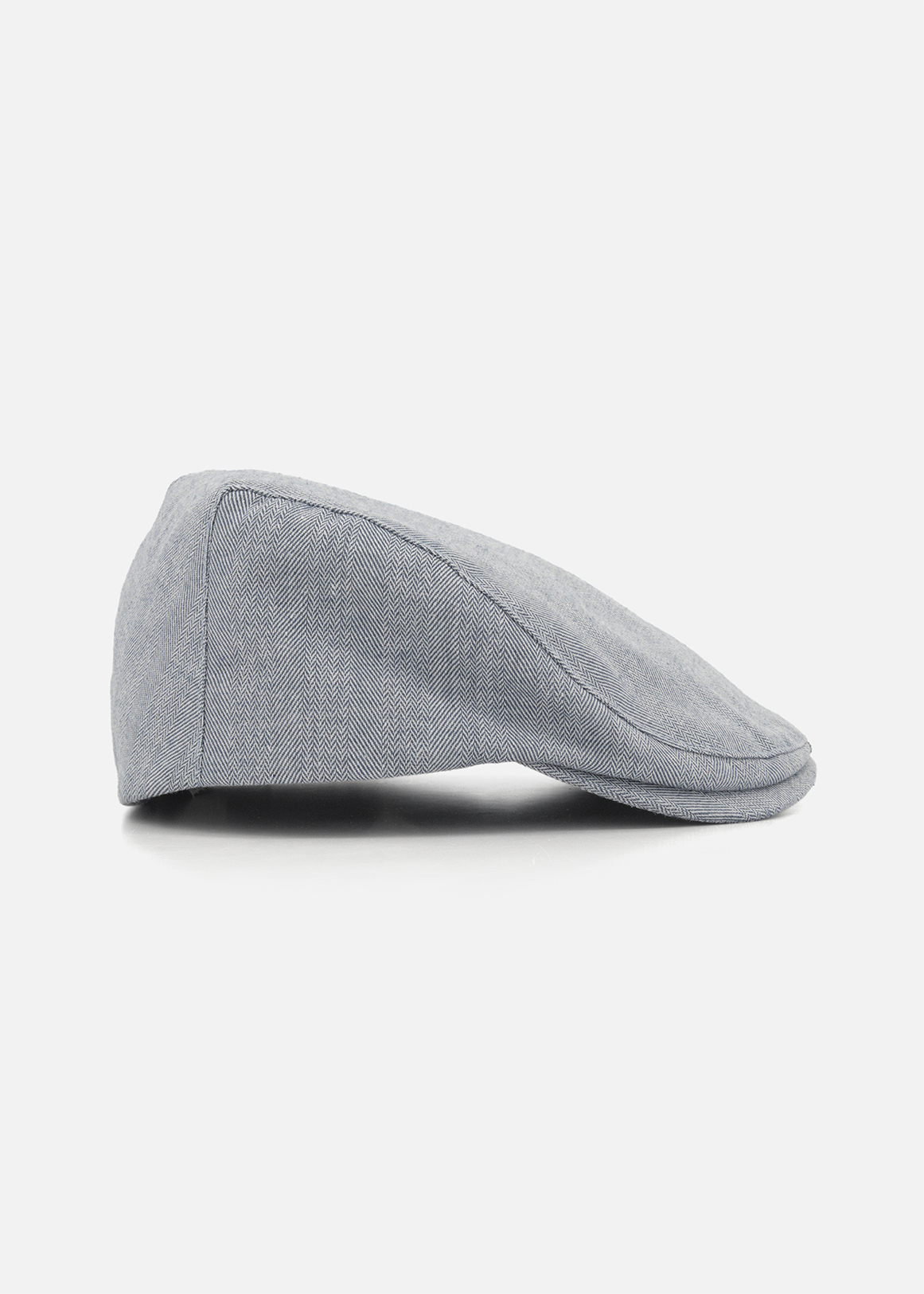 Micro Herringbone Linen Blend Flap Cap | Woolworths.co.za