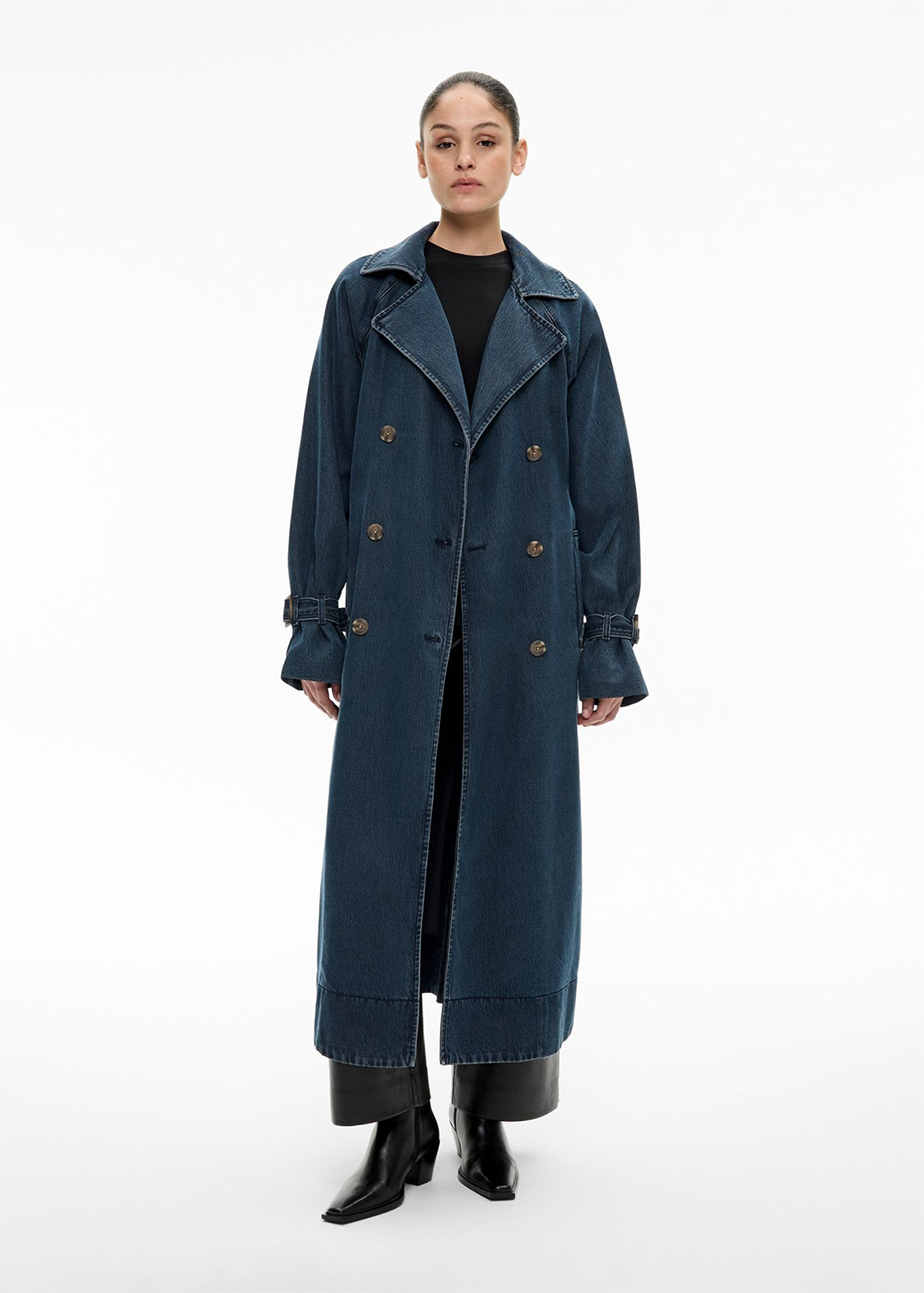 Denim Trench Coat | Woolworths.co.za