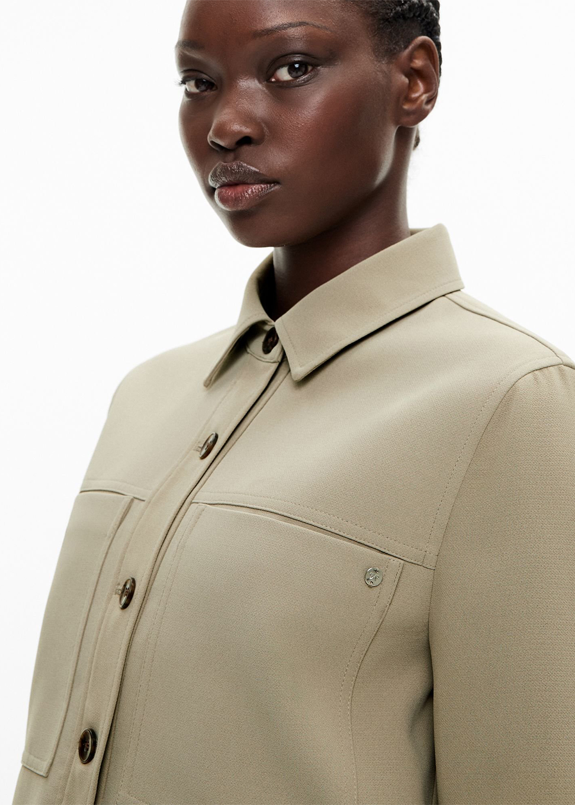 Patch Pocket Shacket