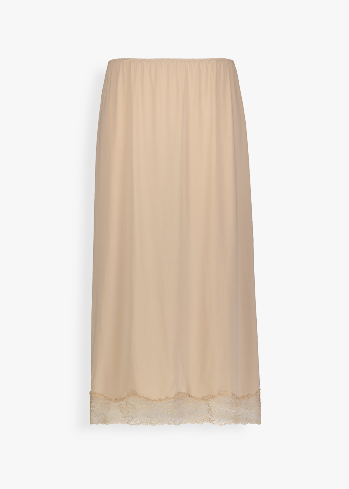 COOLTECH Lace Detail Mid Length Slip Skirt | Woolworths.co.za