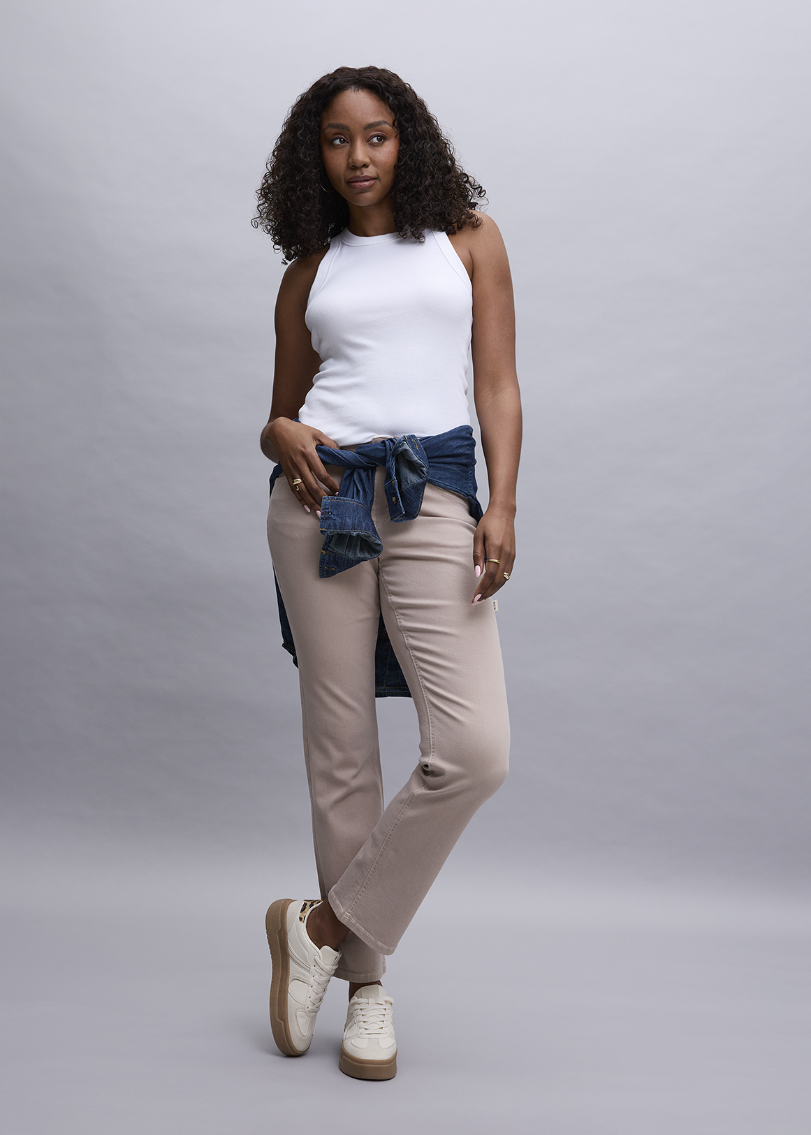 Ribbed Slim Fit Stretch Cotton Tank Top | Woolworths.co.za
