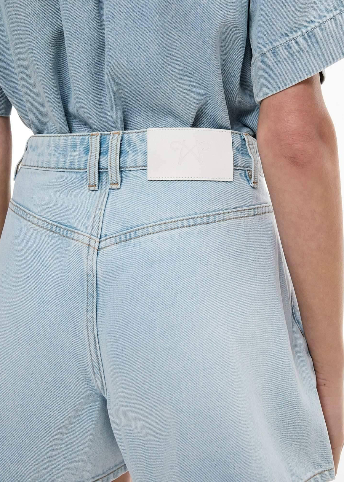 A Line Denim Shorts | Woolworths.co.za