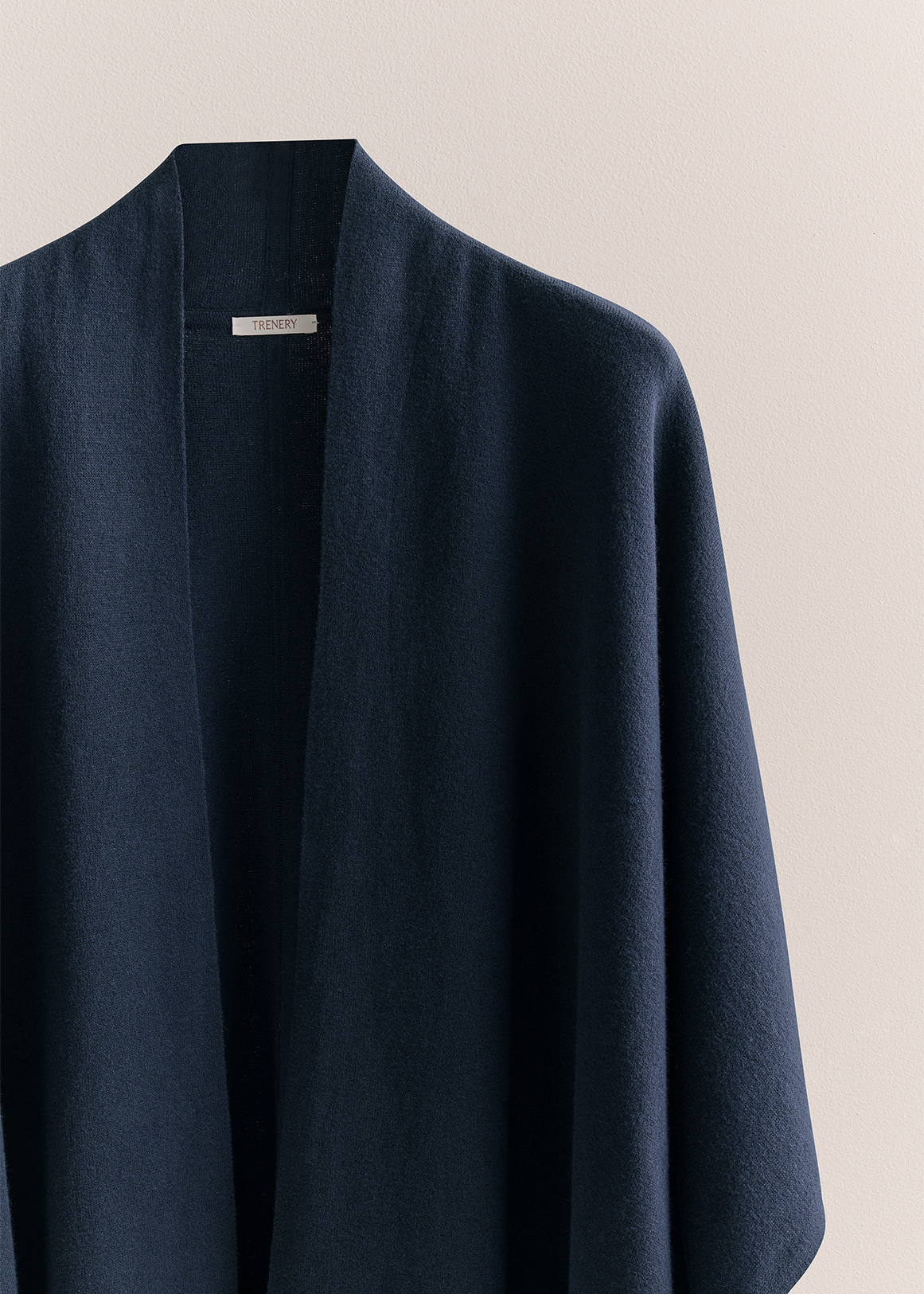 Dámské pončo Supersoft Merino Wool Trentham Poncho šedé