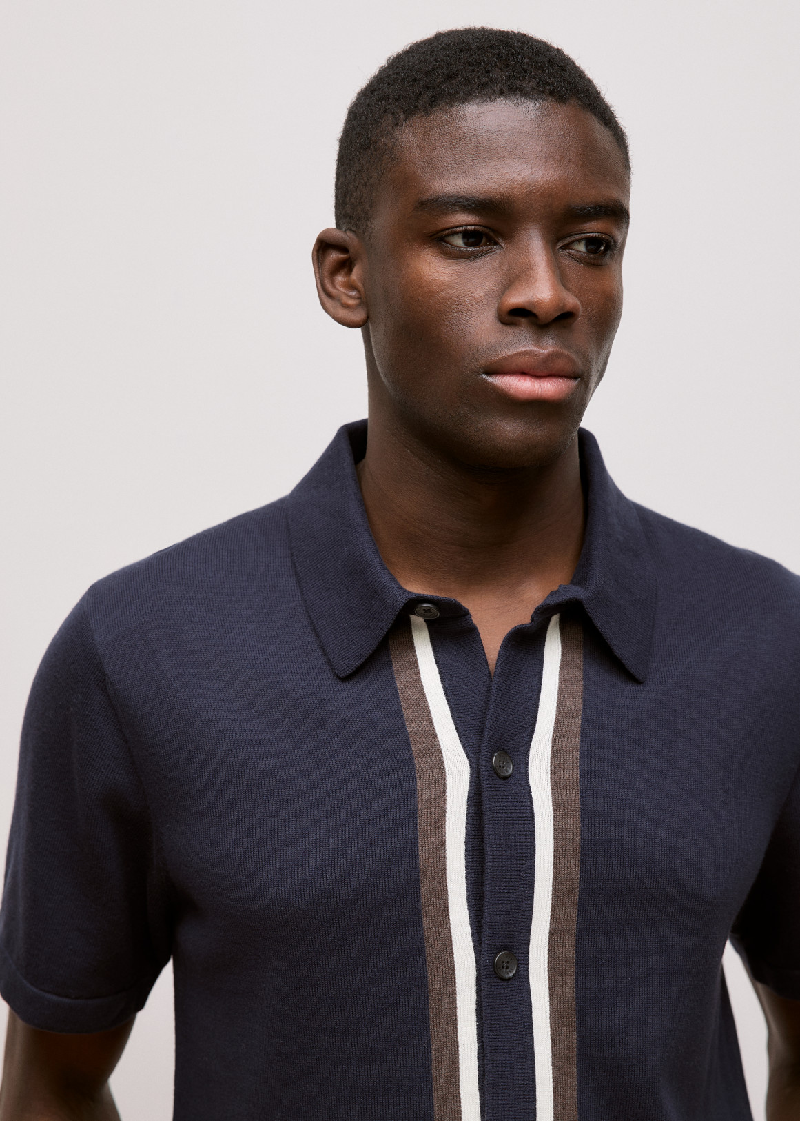 Cotton Silk Graphic Knit Shirt | Woolworths.co.za
