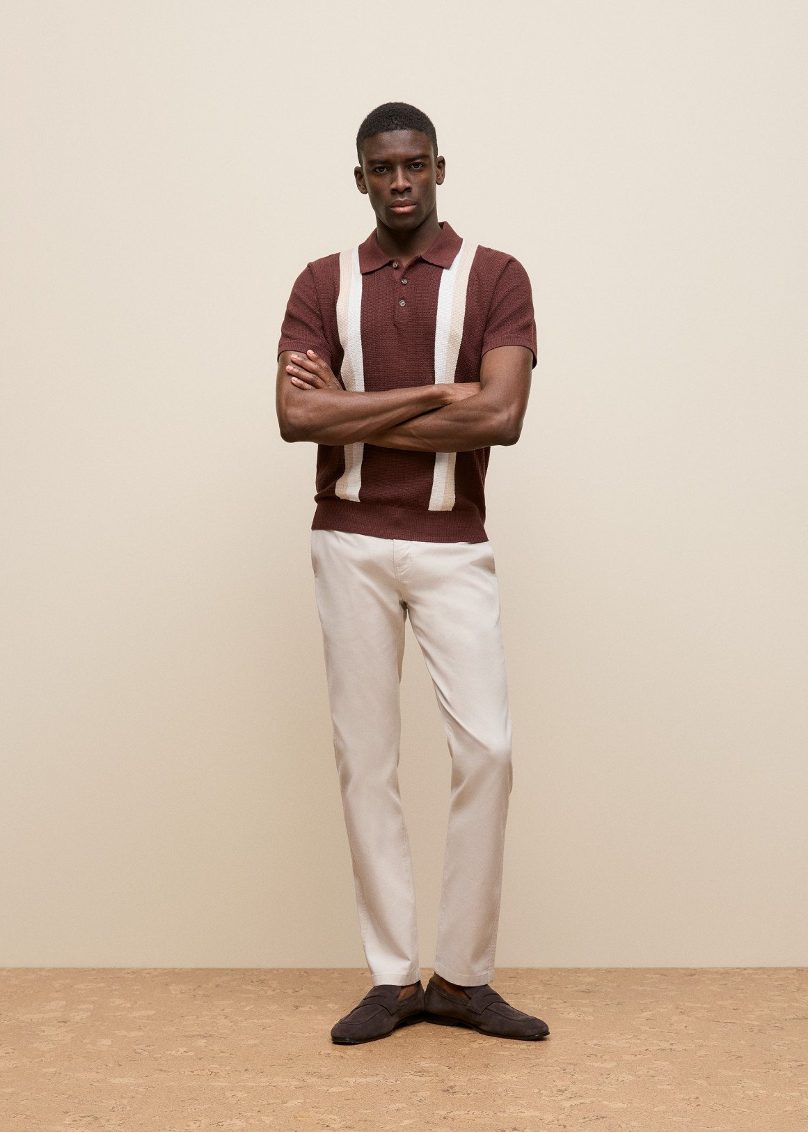 Tailored Fit Dobby Twill Pant | Woolworths.co.za