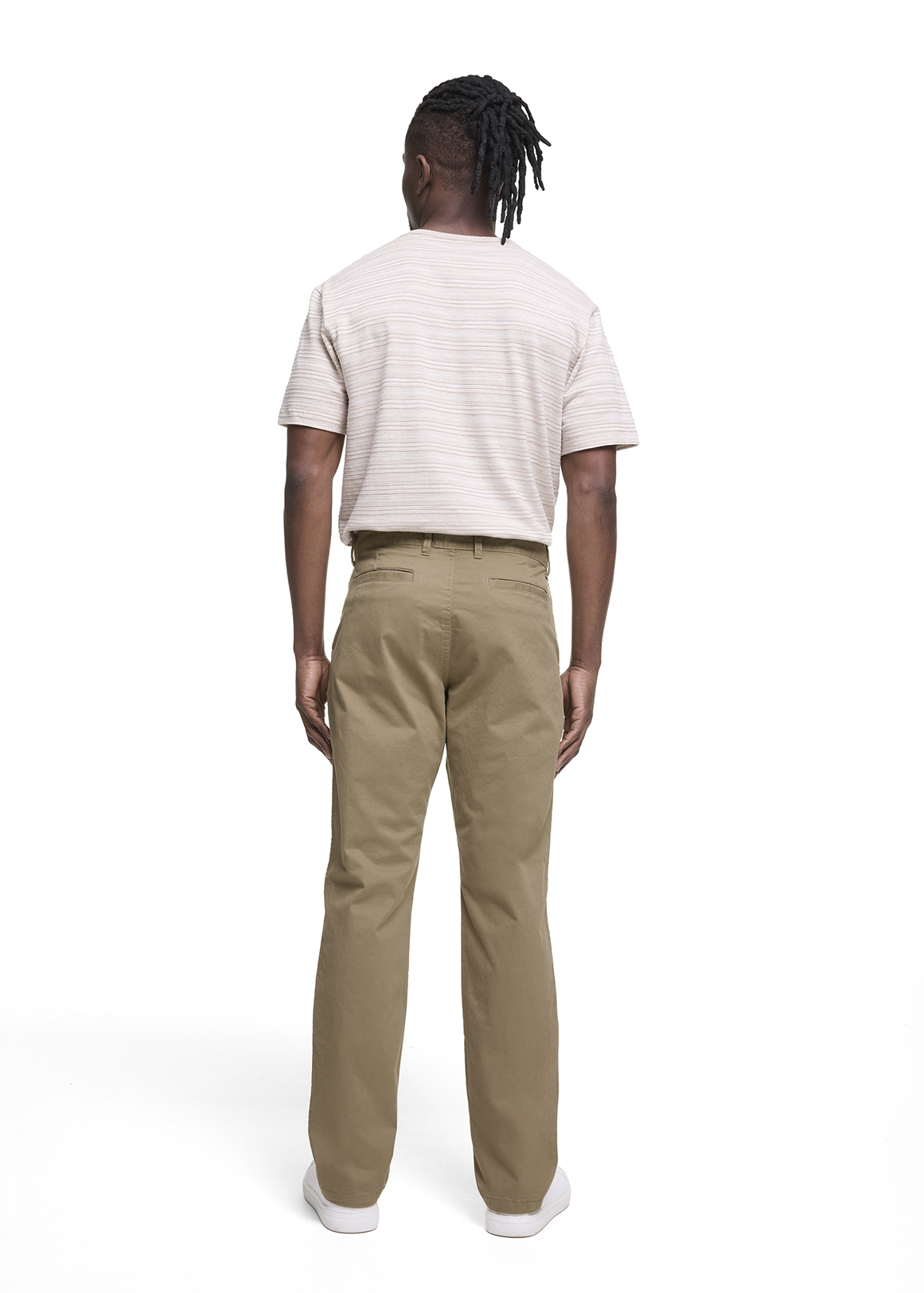 Straight Fit Cotton Chinos with Stretch | Woolworths.co.za