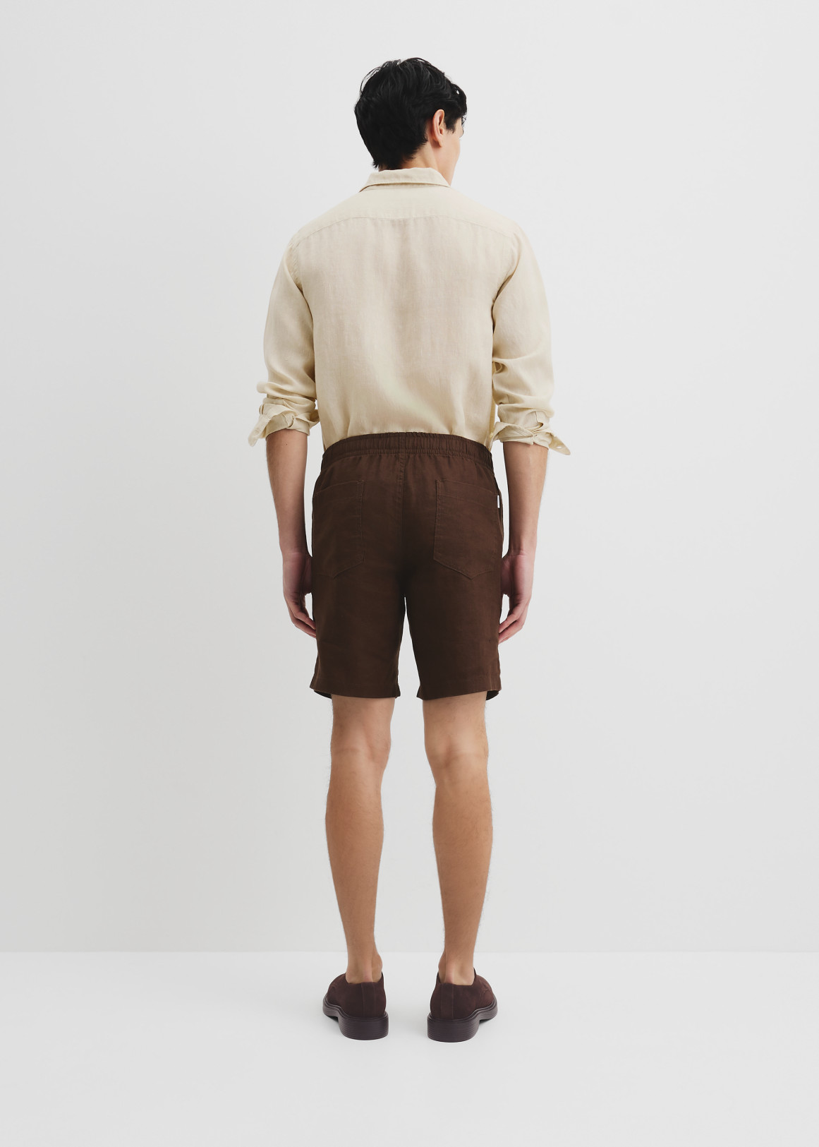 Organically Grown Linen Drawcord Short | Woolworths.co.za