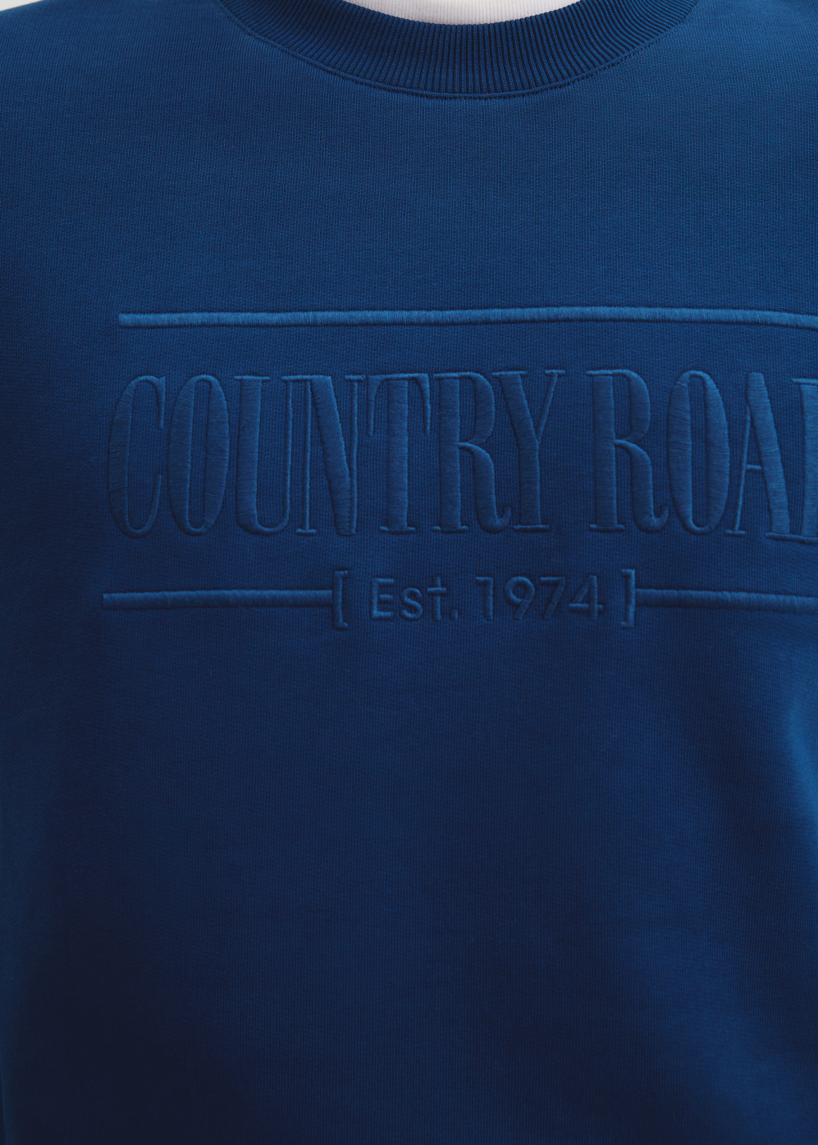 Navy Blue Country Road Jumper Logo Sweat Country Road Logo Sweater