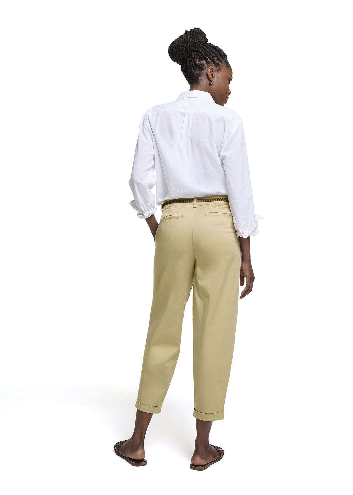 Belted Twill Chinos | Woolworths.co.za