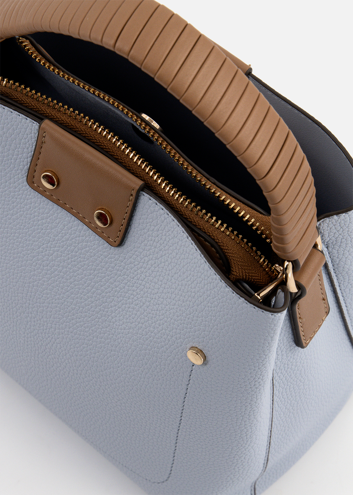 Weave Handle Faux Leather Crossbody Bag | Woolworths.co.za