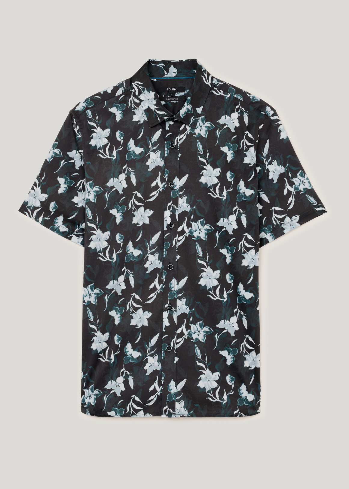 Shadow Floral Short Sleeve Shirt | Woolworths.co.za