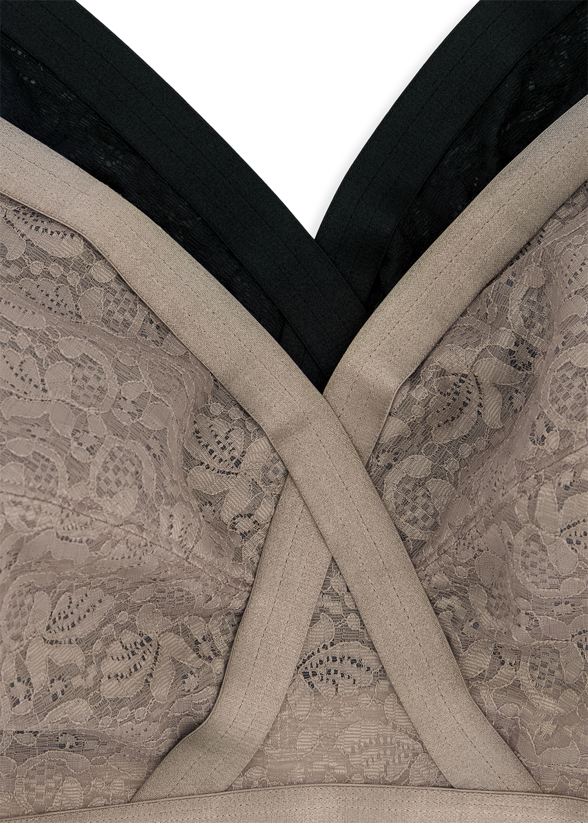 Lace Crossover Non Padded Non Wire Bras 2 Pack B - F | Woolworths