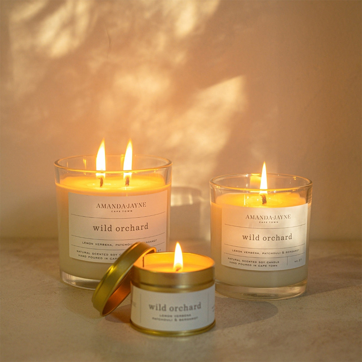 Wild Orchard Double Wick Soy Candle | Woolworths.co.za