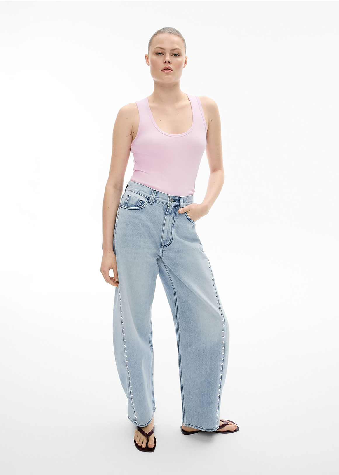 Scoop Rib Tank Top | Woolworths.co.za