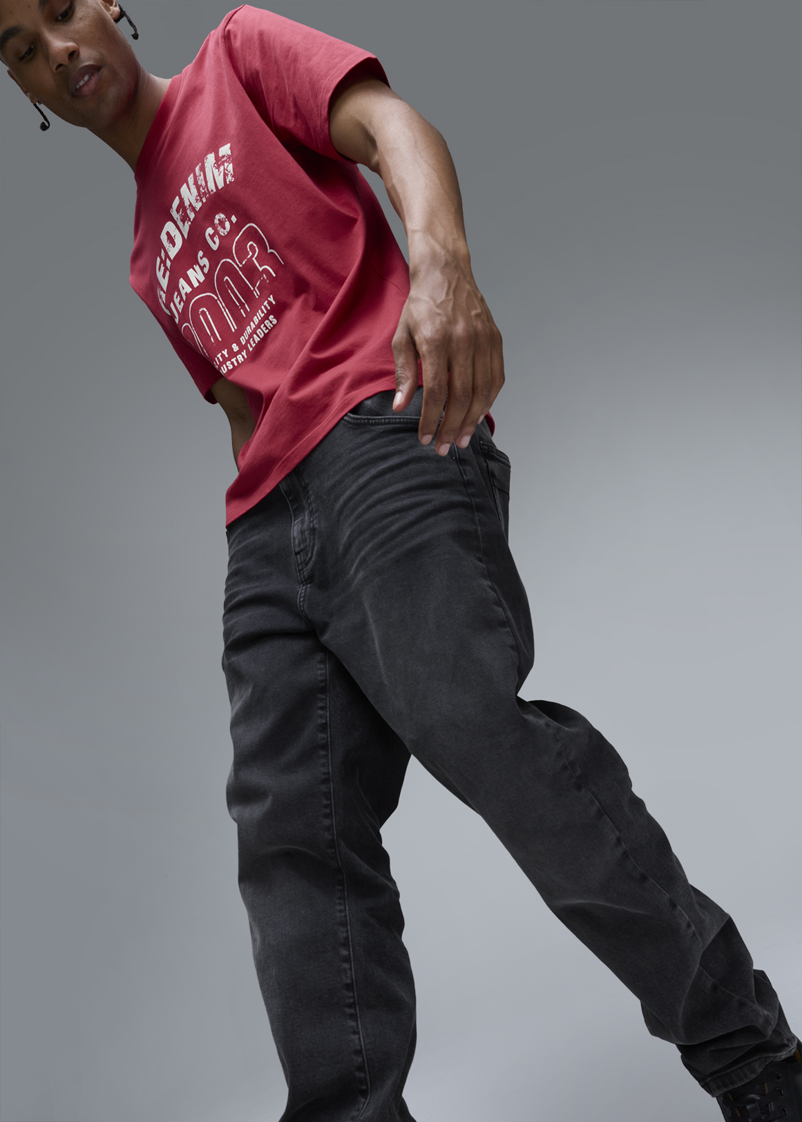 Graphic Stretch Cotton T-shirt | Woolworths.co.za