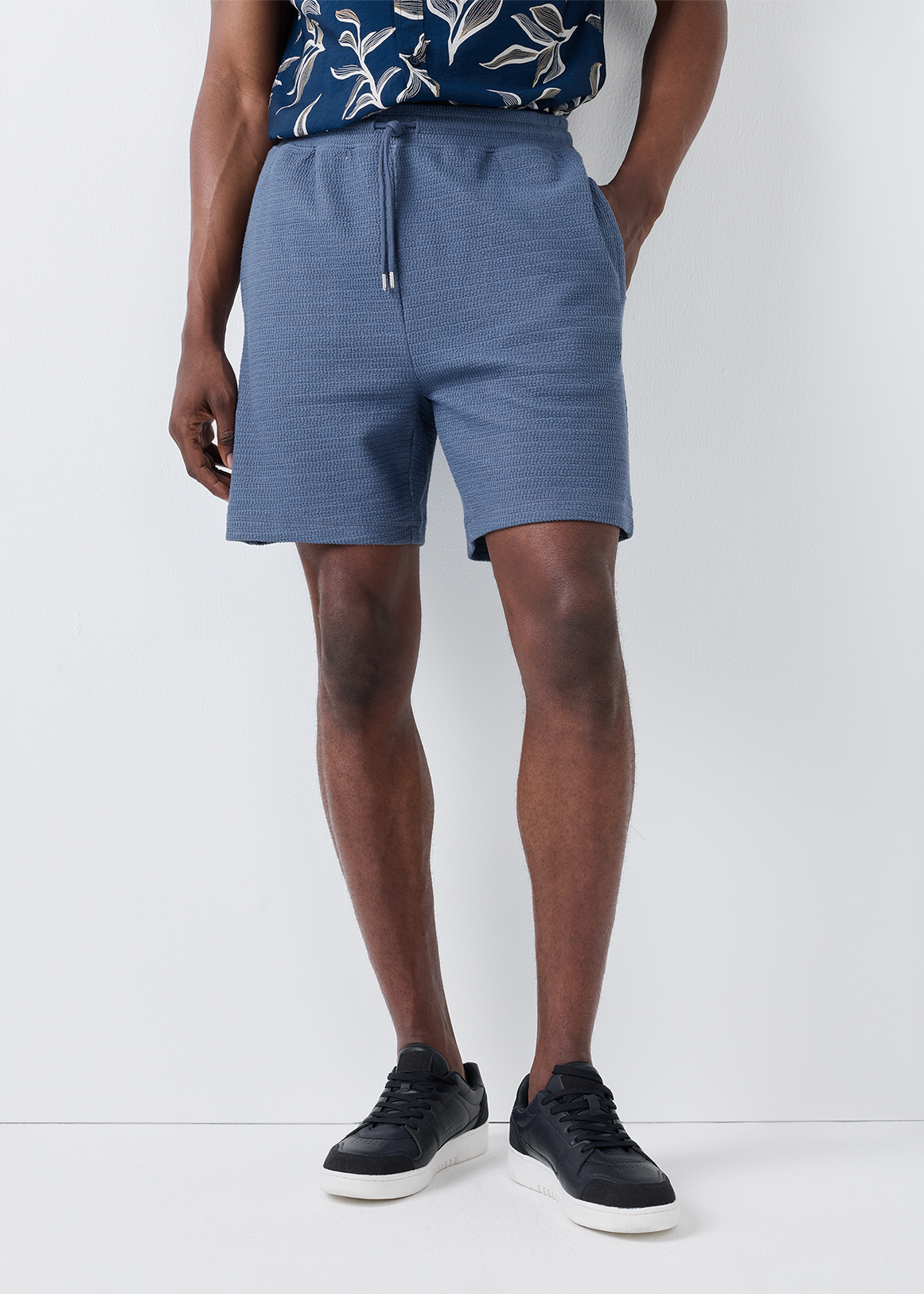 Textured Relaxed Fit Shorts | Woolworths.co.za