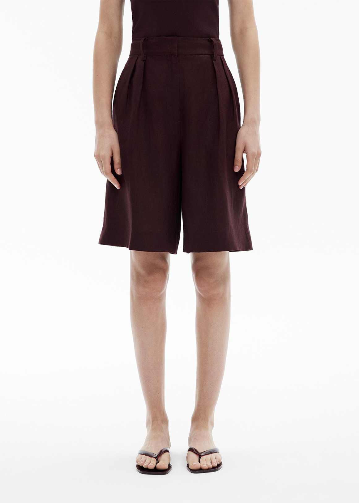 Linen Bermuda Shorts | Woolworths.co.za