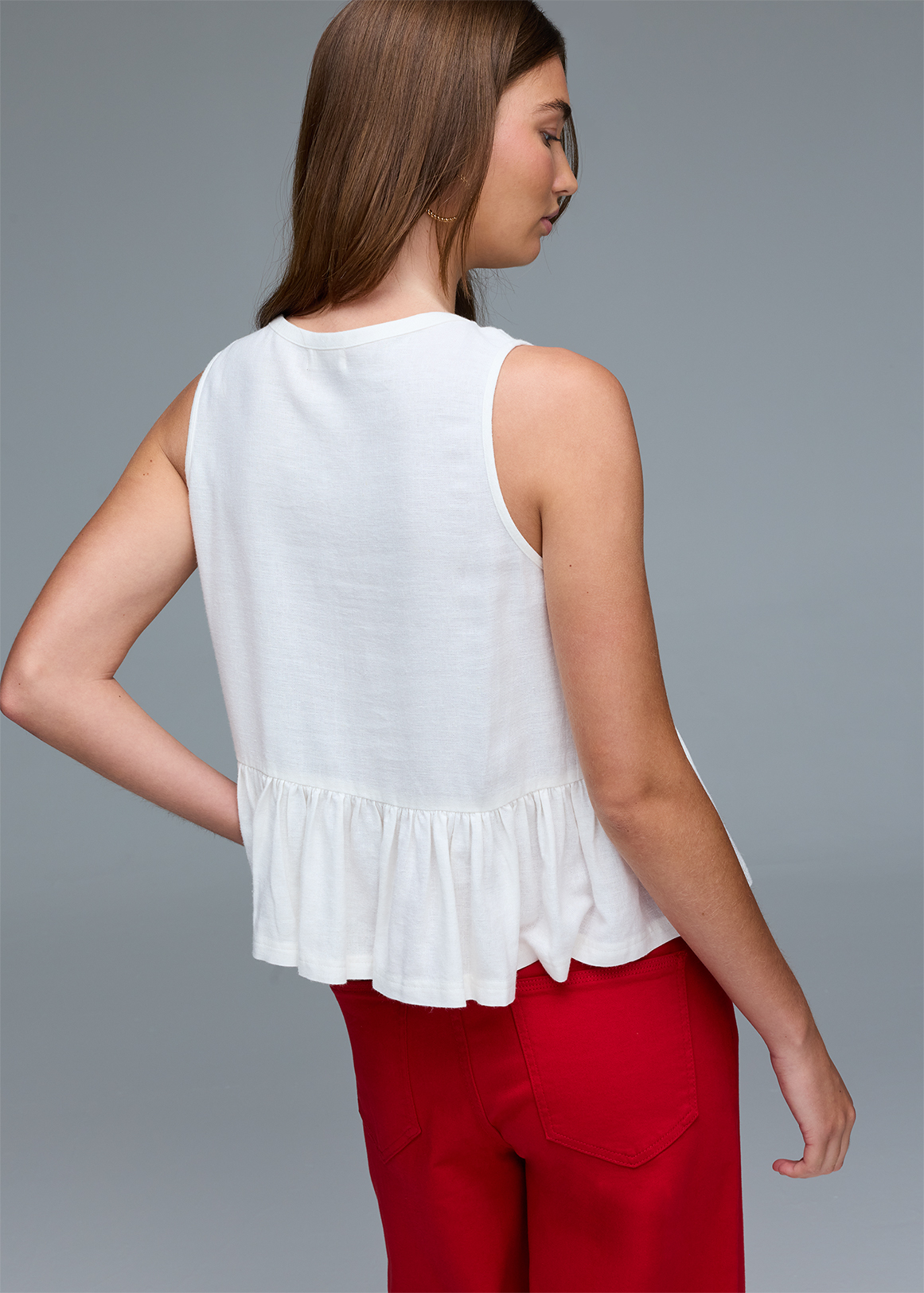 babylclub Crown key sleevelessタンクトップ Maison Kitsune（メゾンキツネ）の「BABY FOX PATCH RIBBED TANK TOP