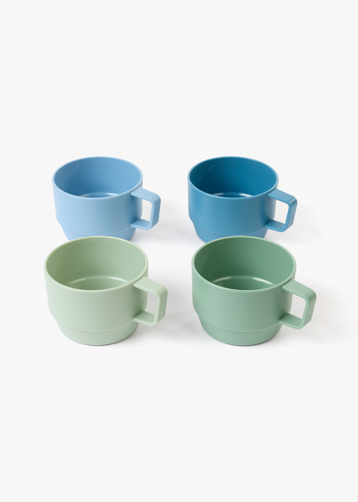 Neo Handled Polypropylene Mugs 4 Pack | Woolworths.co.za