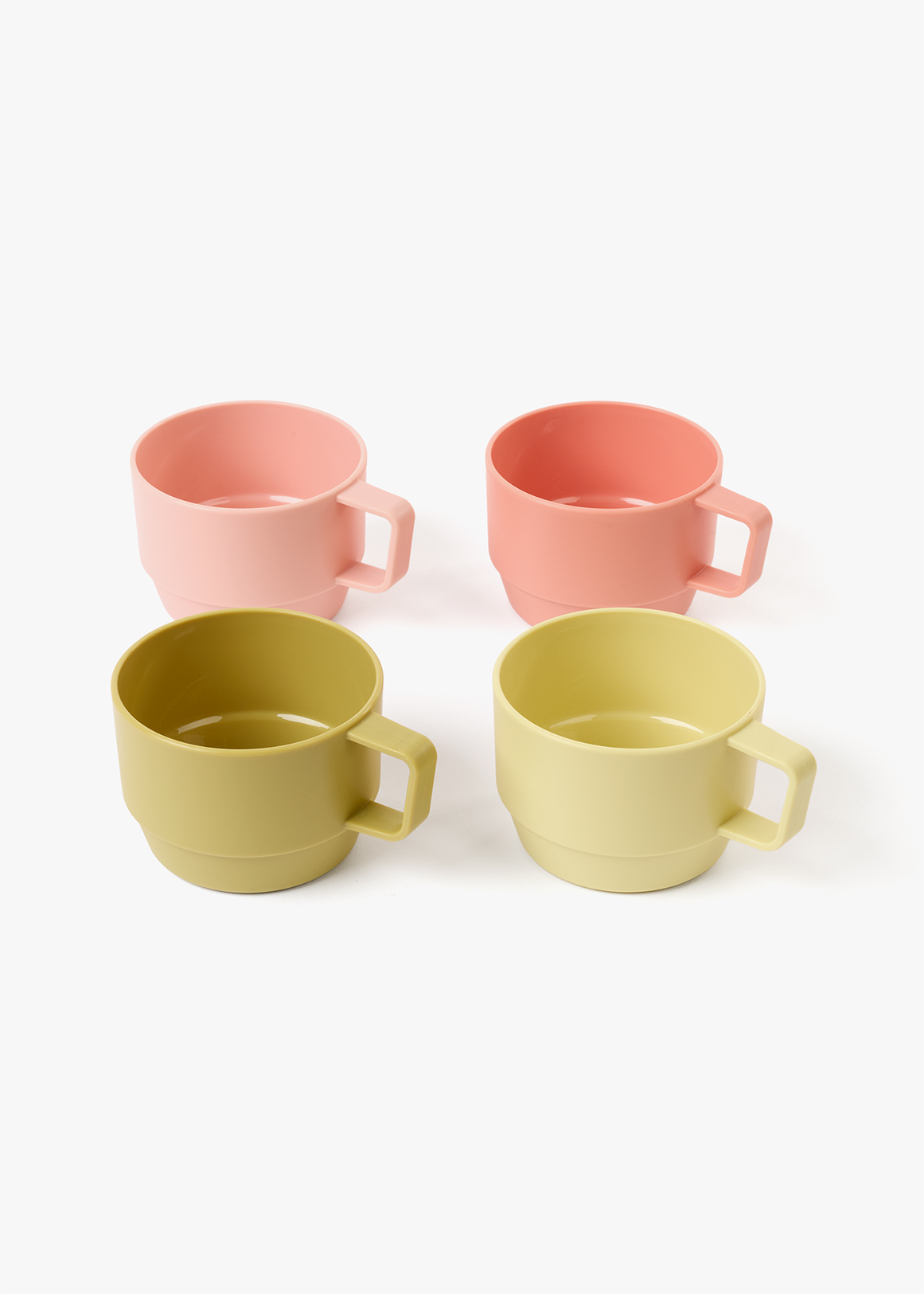 mippu Neo Handled Polypropylene Mugs 4 Pack | Woolworths.co.za