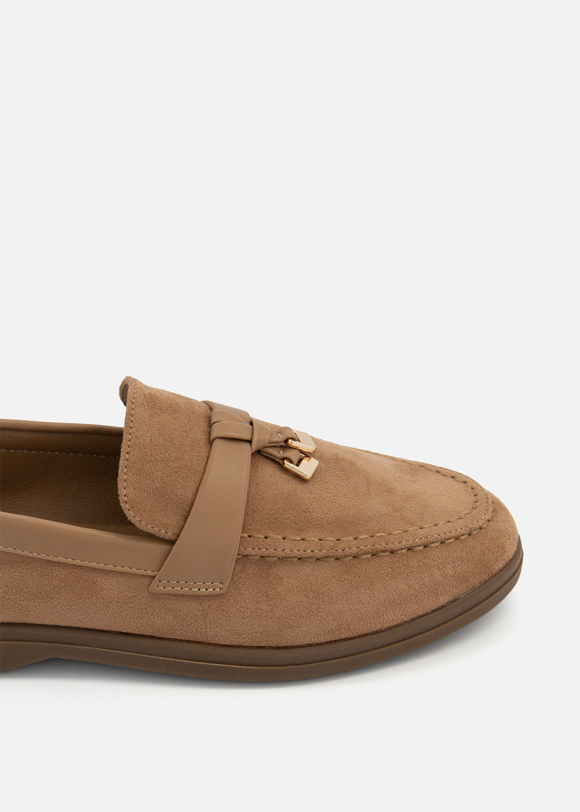 Metallic Tassel Faux Suede Loafers | Woolworths.co.za