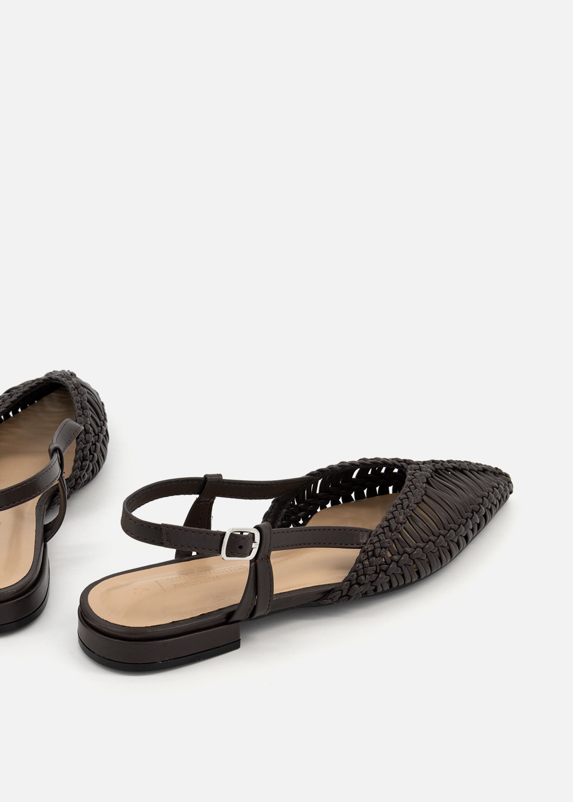 Pointy Slingback Woven Pumps | Woolworths.co.za