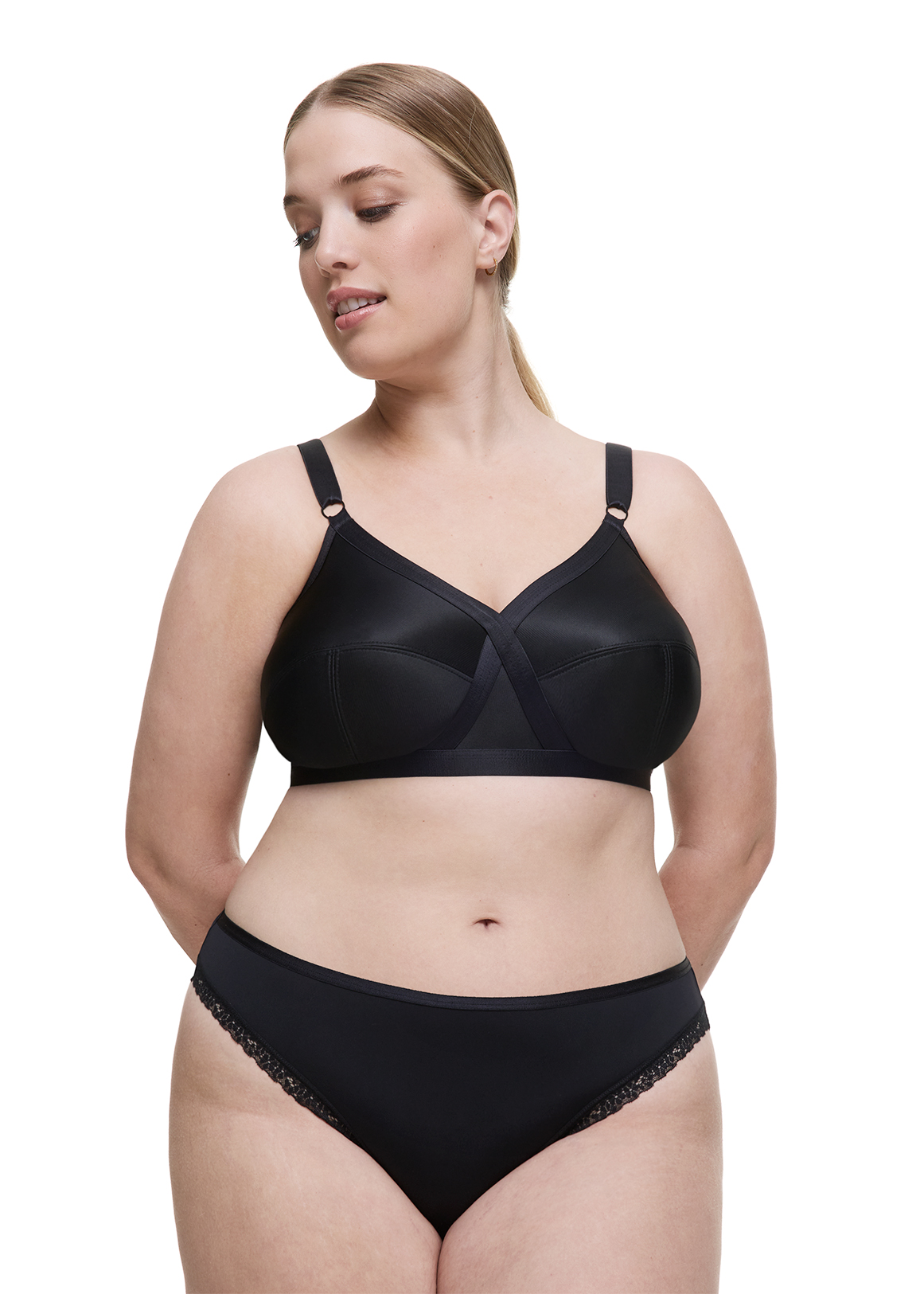 Lace Crossover Non Padded Non Wire Bras 2 Pack B - F | Woolworths