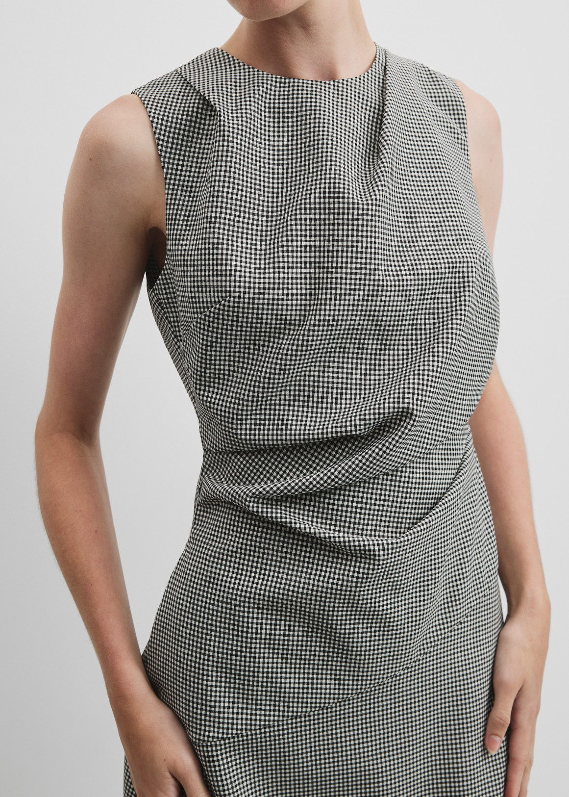 Gingham Midi Dress | Woolworths.co.za