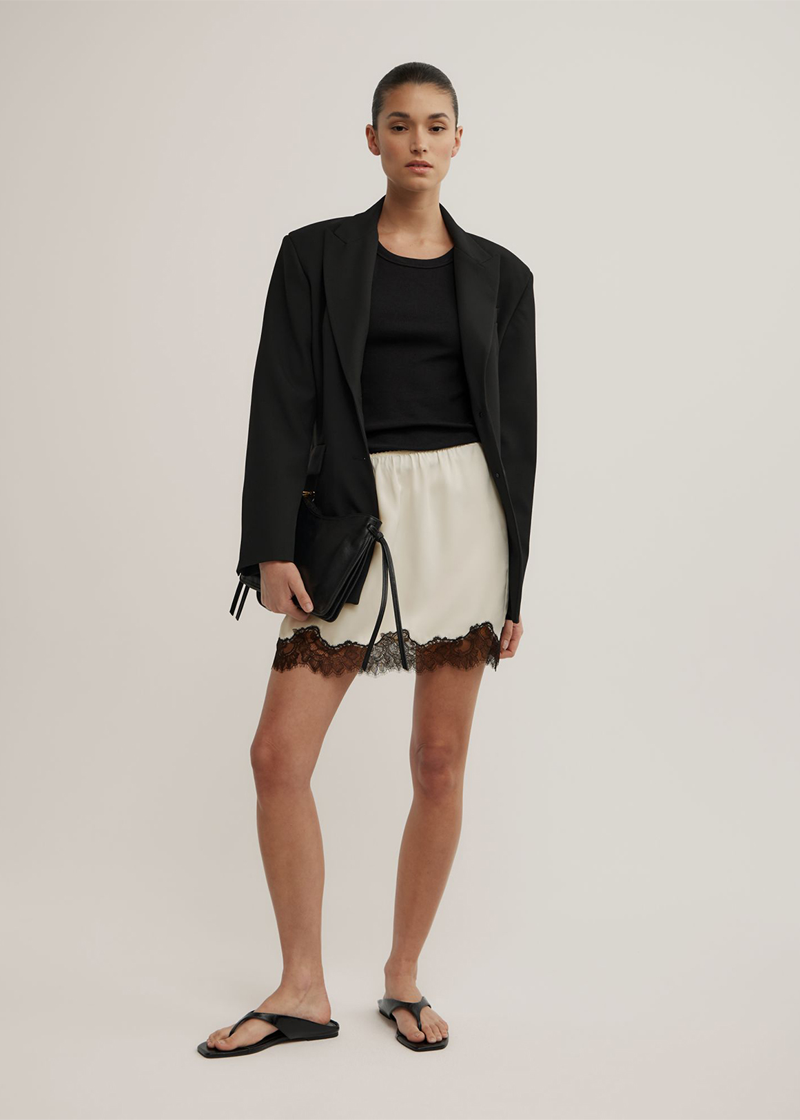 Lace Trim Mini Skirt | Woolworths.co.za