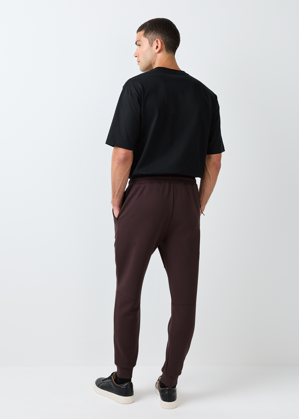 COOLTECH Zip Detail Slim Fit Scuba Joggers | Woolworths.co.za
