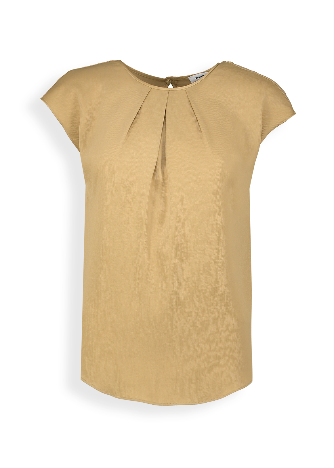 Pleat Neck Textured Top | Woolworths.co.za