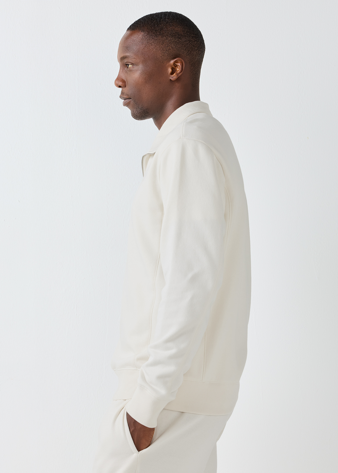 Quarter Zip Fleece Sweatshirt | Woolworths.co.za