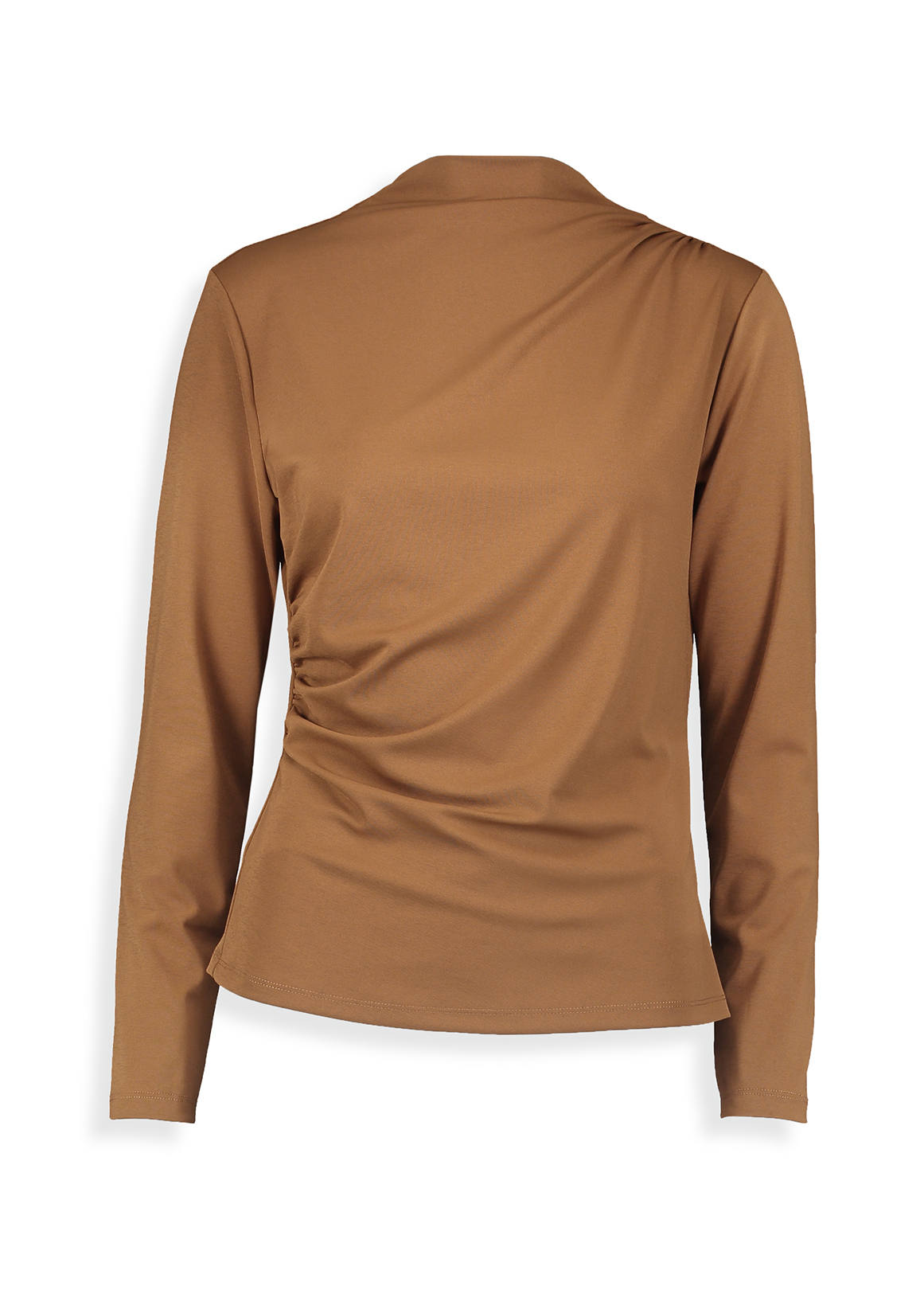 Draped Turtleneck Top | Woolworths.co.za