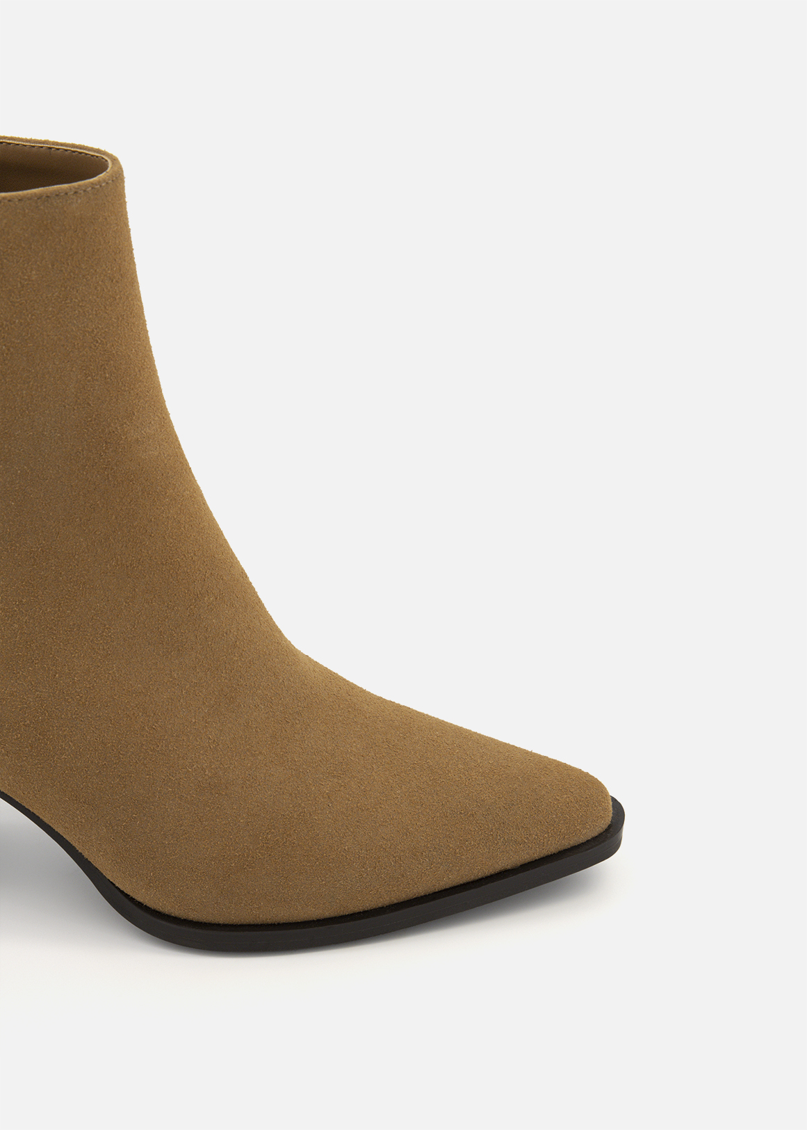 Block Heel Faux Suede Ankle Boots | Woolworths.co.za