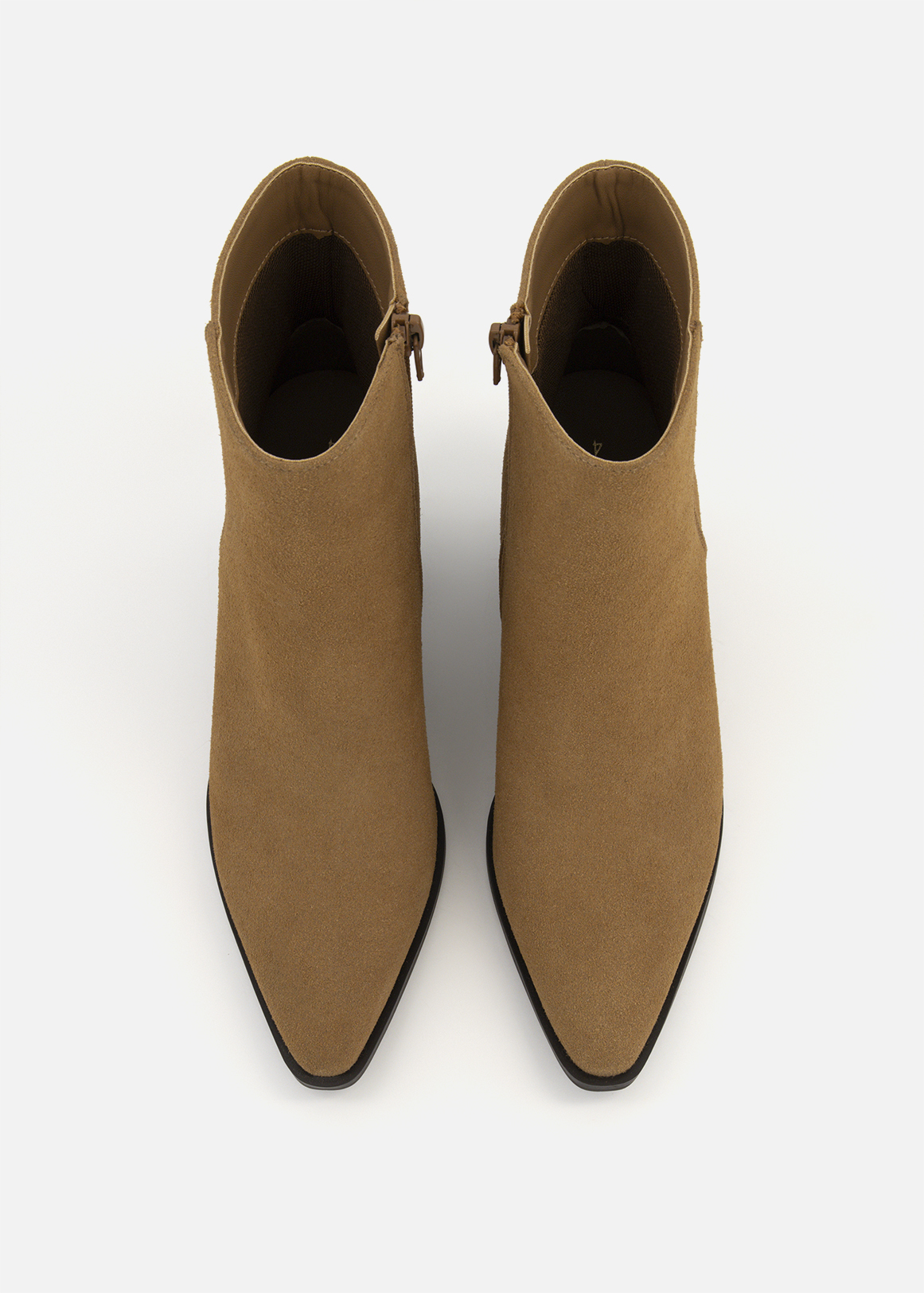 Block Heel Faux Suede Ankle Boots | Woolworths.co.za