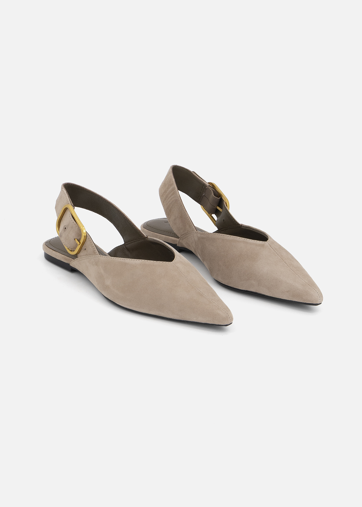 Pointy Slingback Suede Pumps | Woolworths.co.za