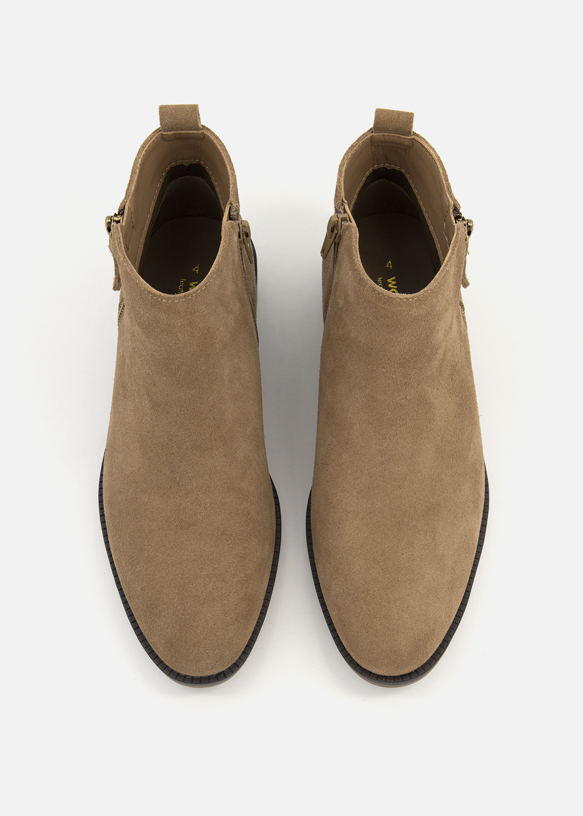 ツウィ Side Zip Genuine Suede Ankle Boots | Woolworths.co.za