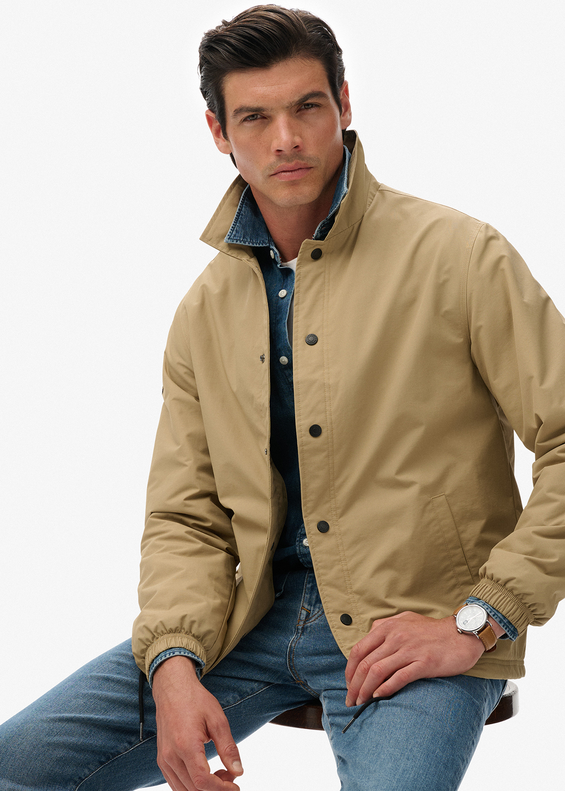 Nylon Coach Jacket | Woolworths.co.za
