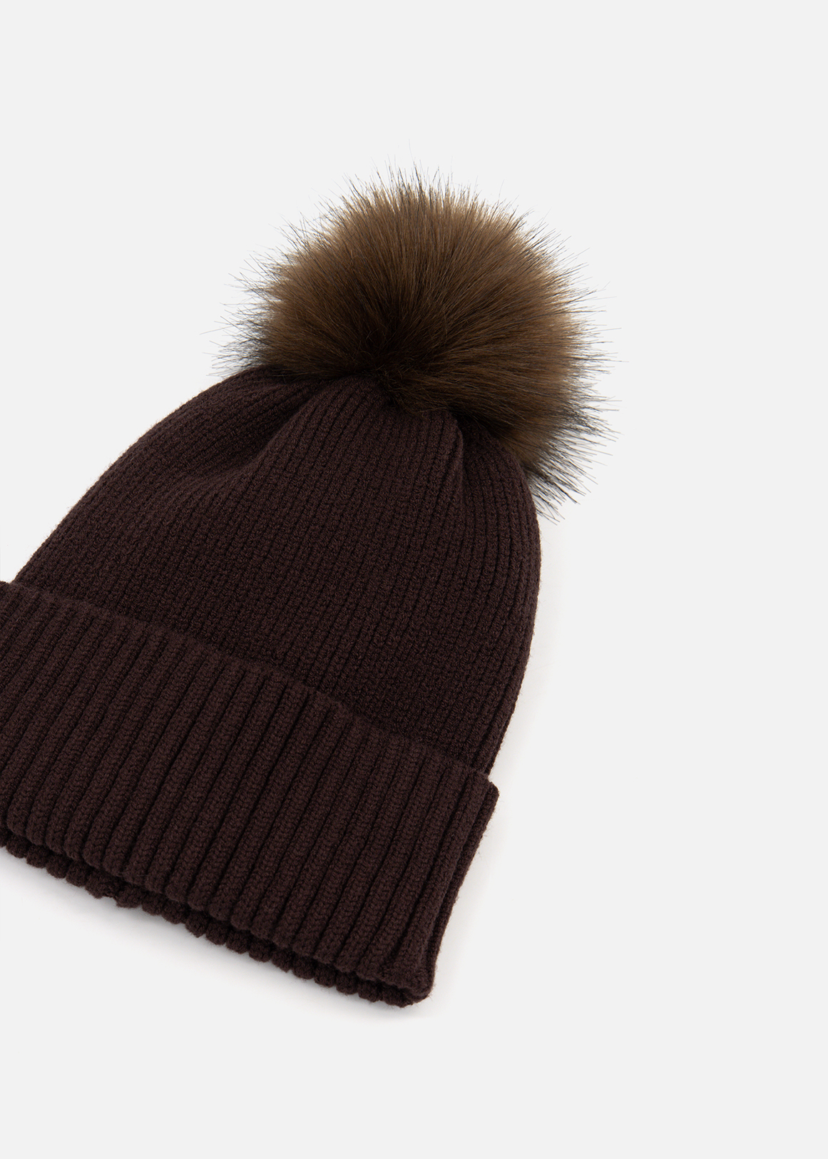 Fluffy Pompom Knit Beanie | Woolworths.co.za
