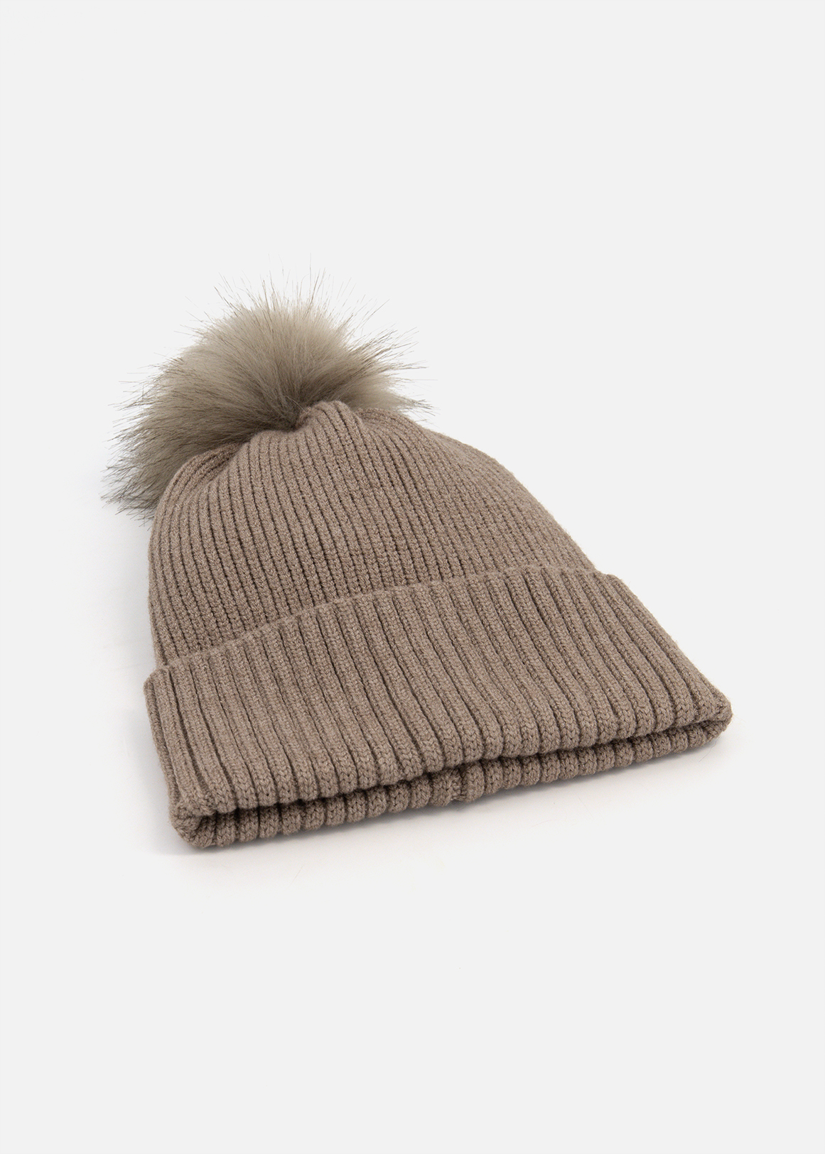 Fluffy Pompom Knit Beanie | Woolworths.co.za
